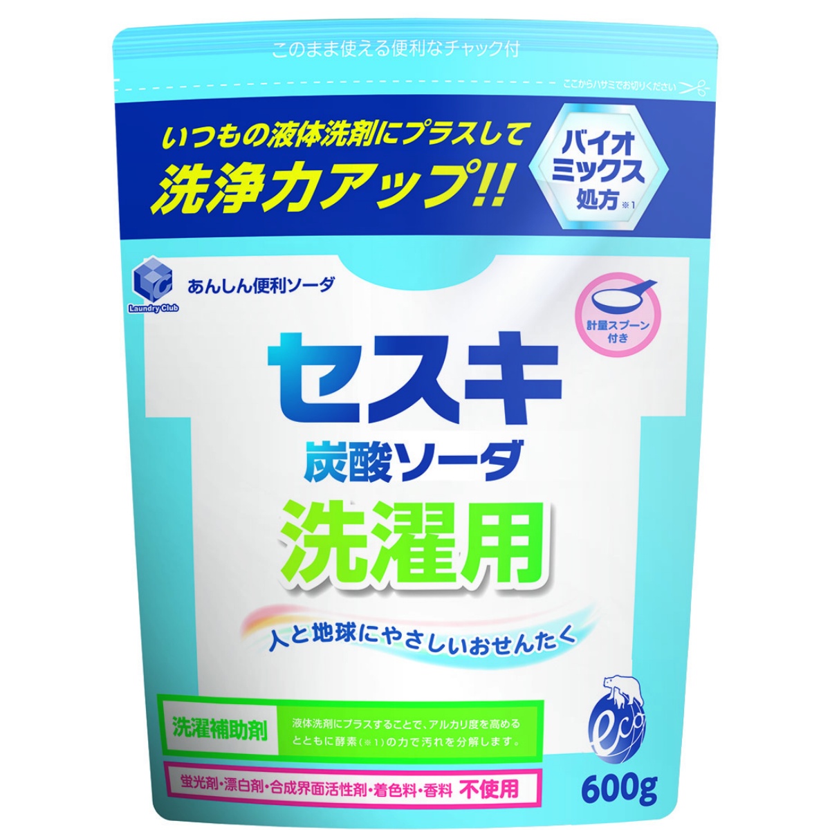 ランドリークラブ　セスキ炭酸ソーダ　洗濯用　６００Ｇ