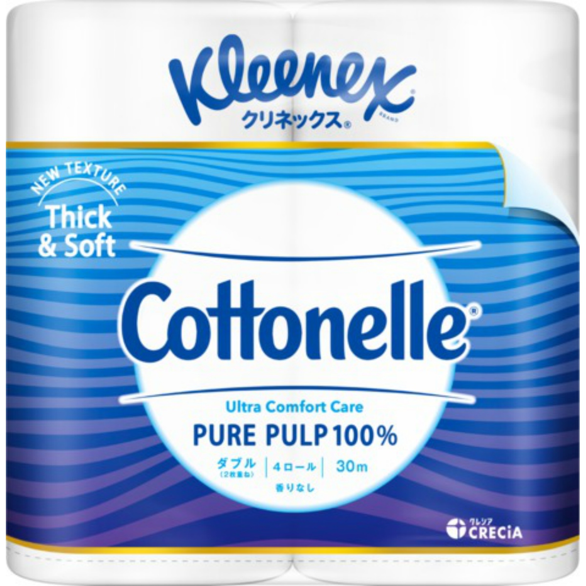 クリネックス　コトネル　ダブル　４ロール