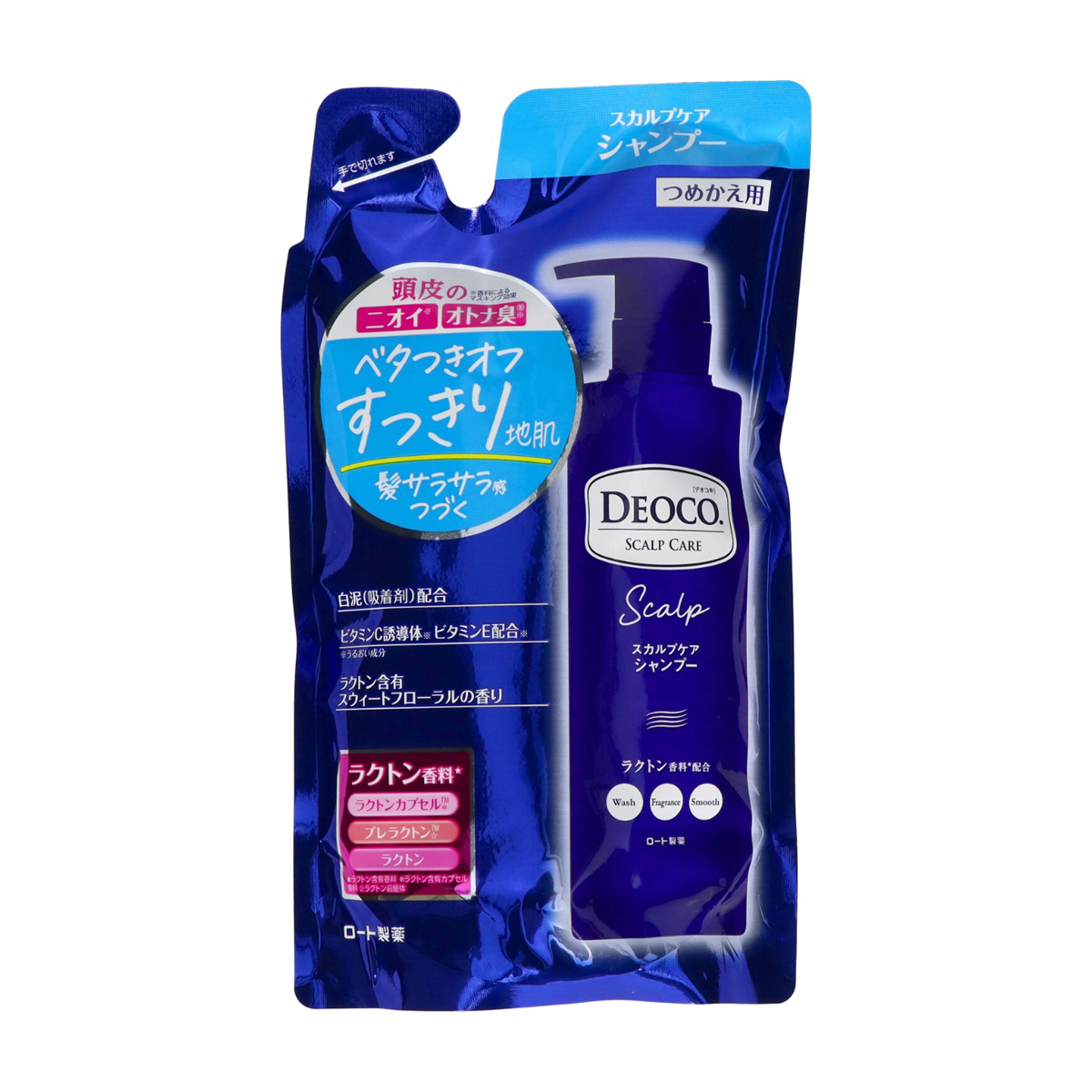 デオコ　スカルプケアシャンプー　つめかえ用　３７０ｍＬ