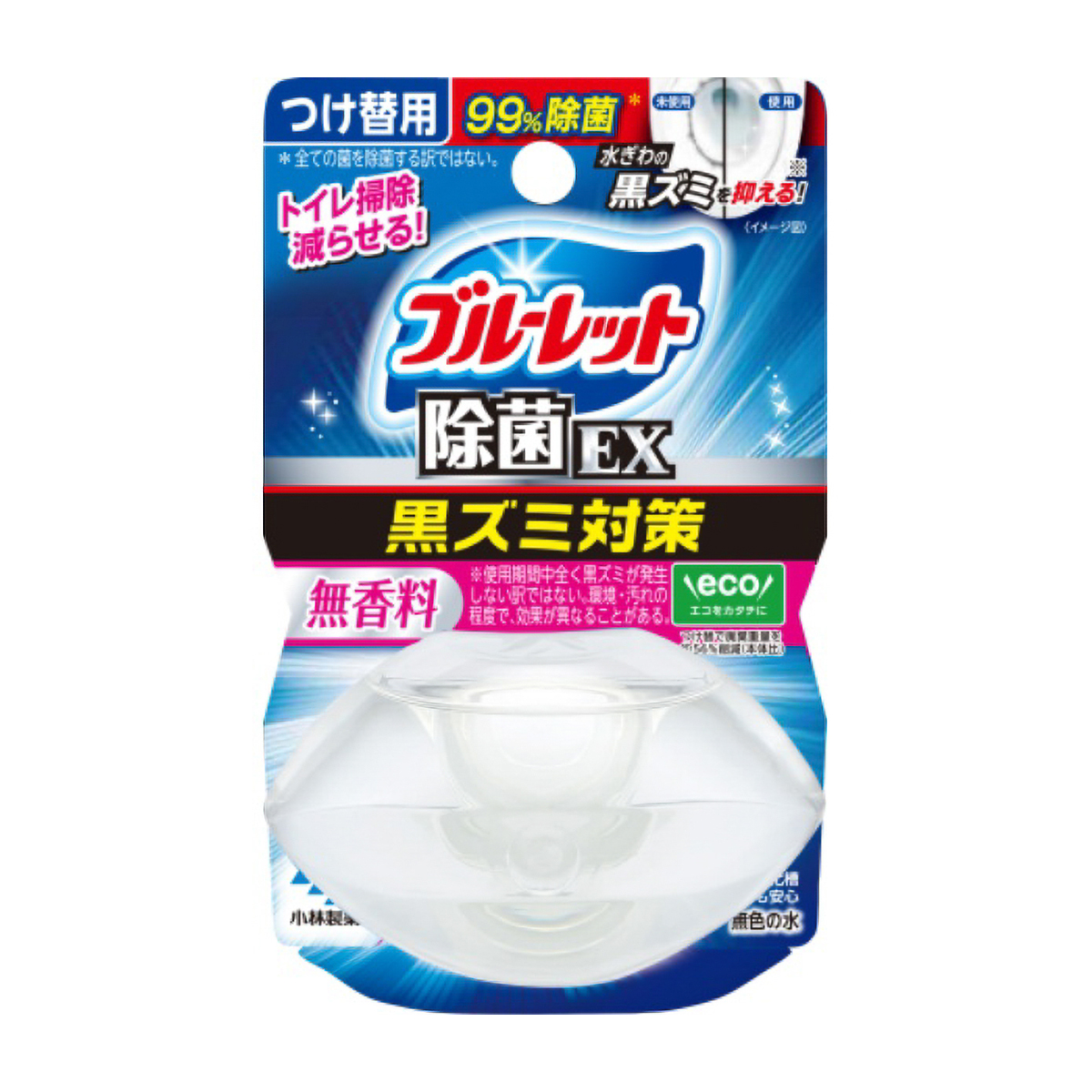 液体ブルーレット　おくだけ　除菌ＥＸ　無香料　つけ替　６７ＭＬ