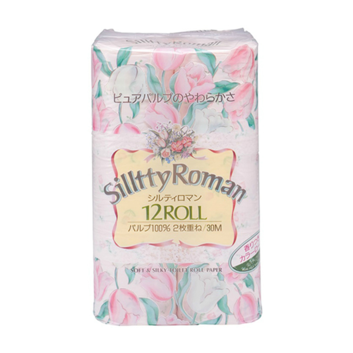 シルティロマン　トイレットペーパー　１２ロール　ダブル