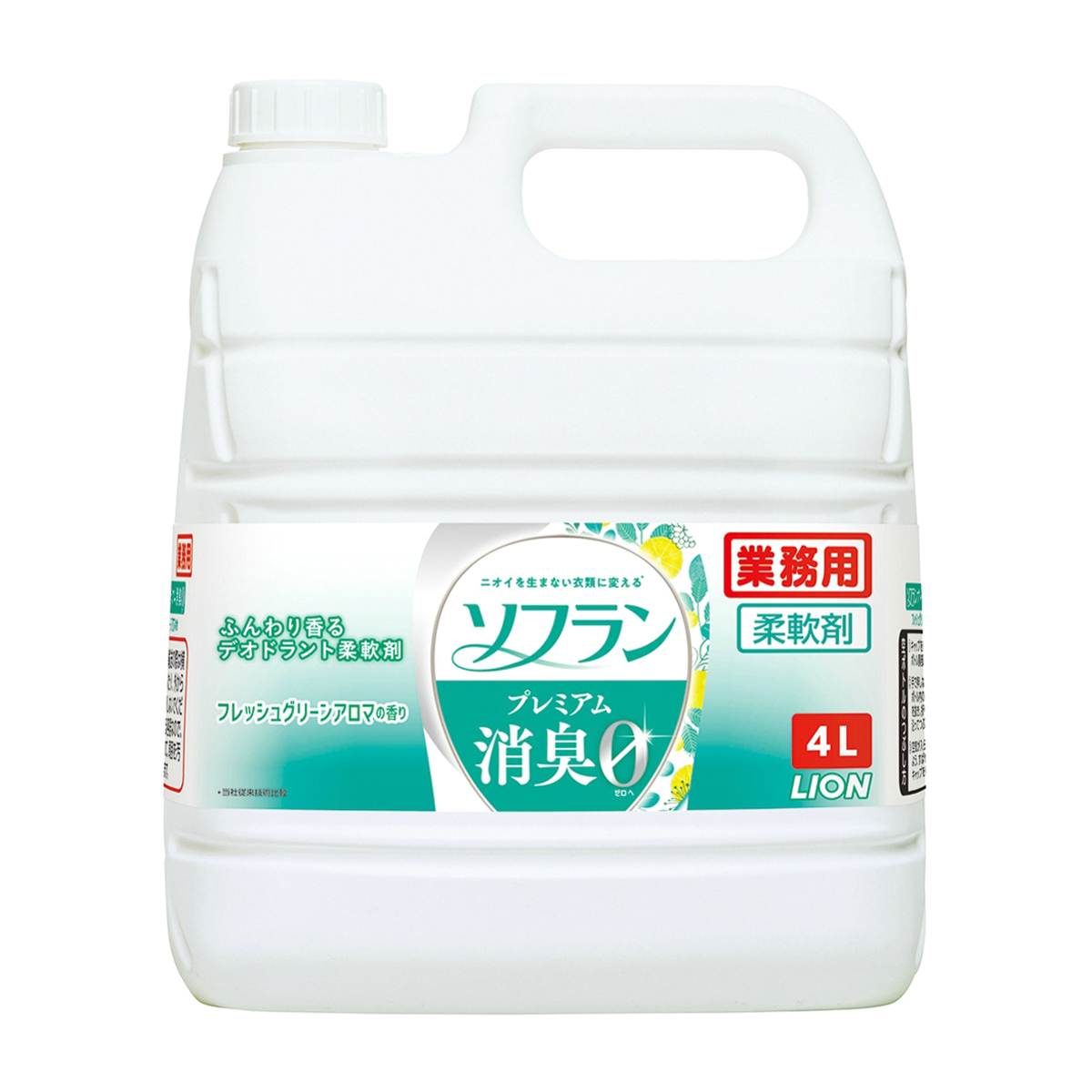 業務用　ソフラン　プレミアム消臭　フレッシュグリーンアロマの香り　４０００ｍL