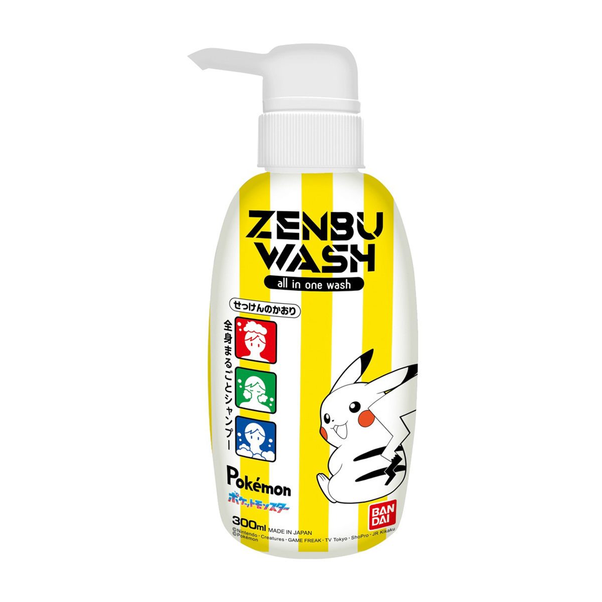 ＺＥＮＢＵ　ＷＡＳＨ　ポケットモンスター　３００ｍL