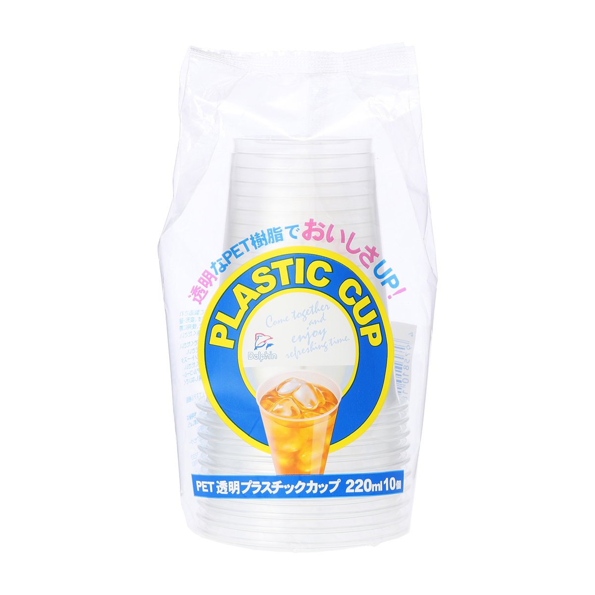 ＤＮ　プラスチックカップ２２０ＭＬ　１０個