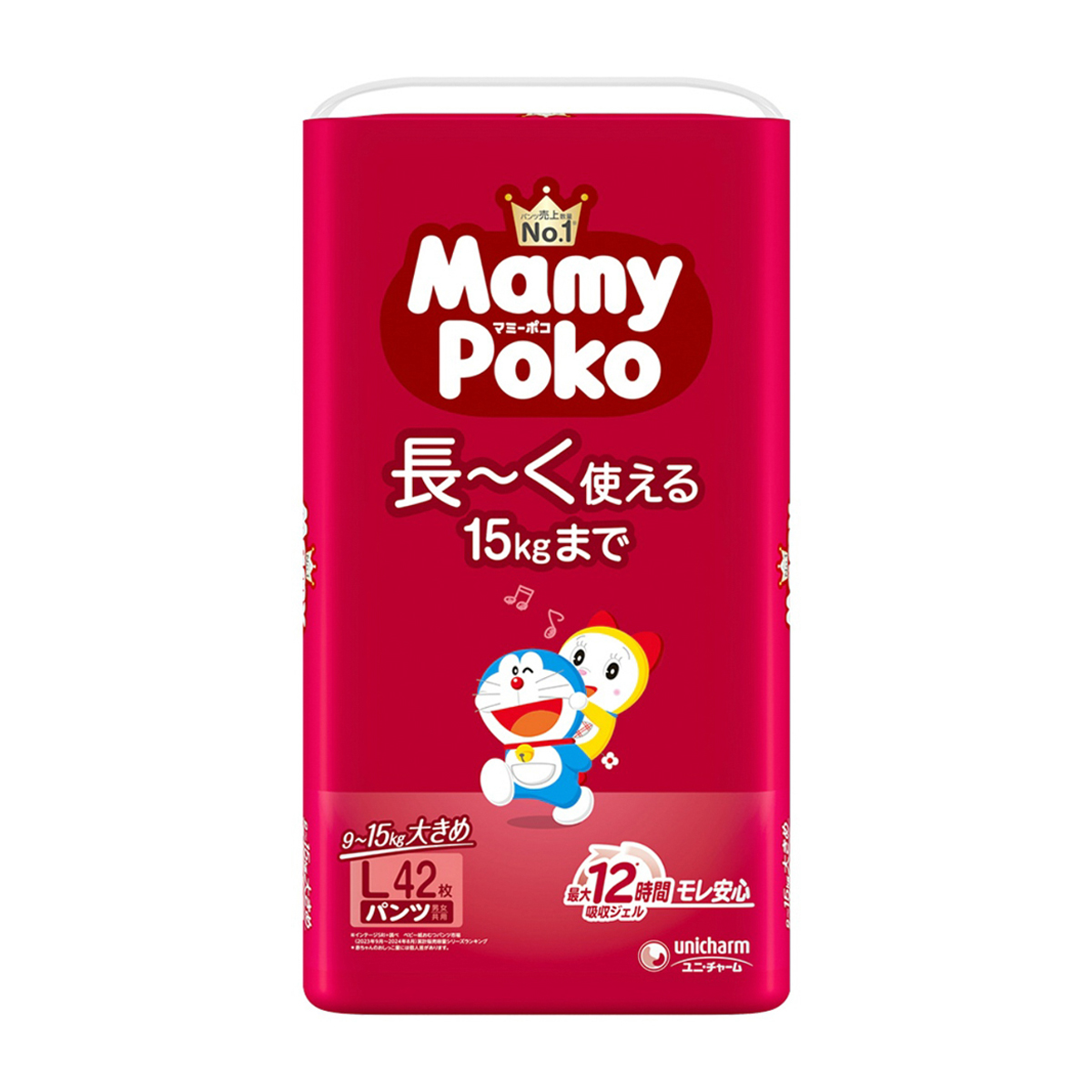 マミーポコパンツＬ４２枚ドラえもん