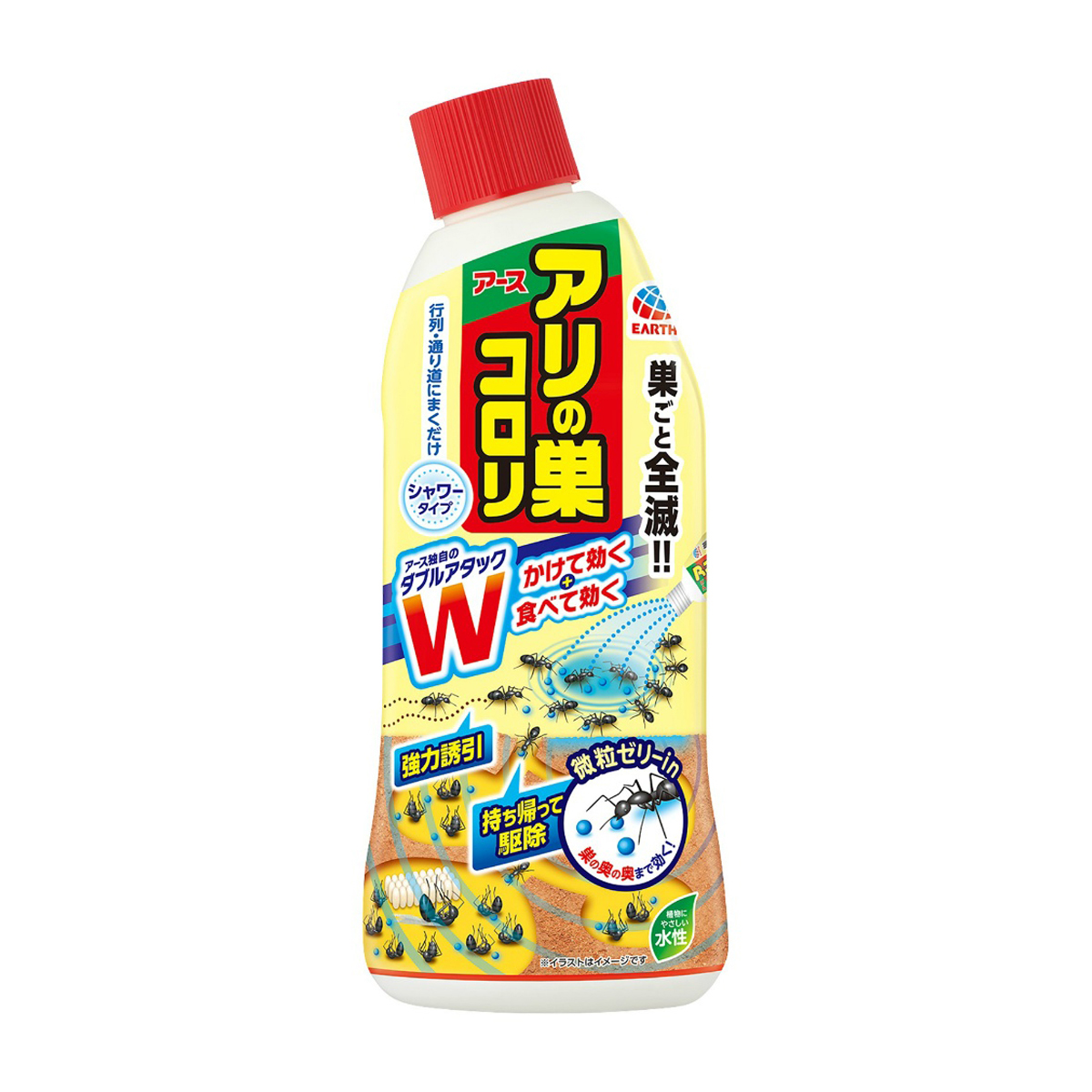 アース製薬　アリの巣コロリ　シャワータイプ　５００ｍＬ