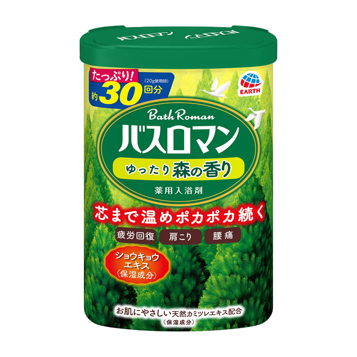 アース製薬　バスロマン　ゆったり森の香り　６００Ｇ