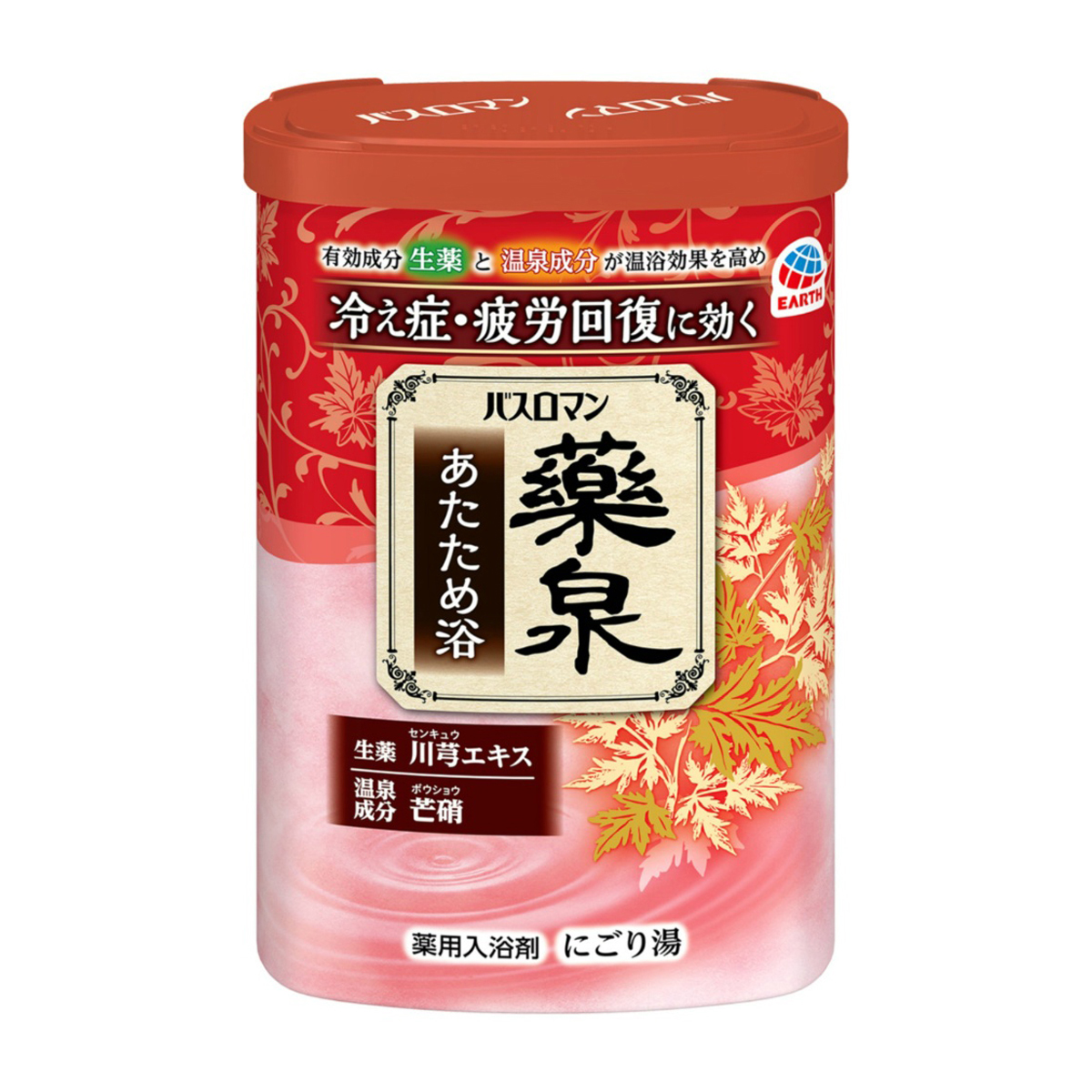アース製薬　バスロマン薬泉　あたため浴　６００Ｇ