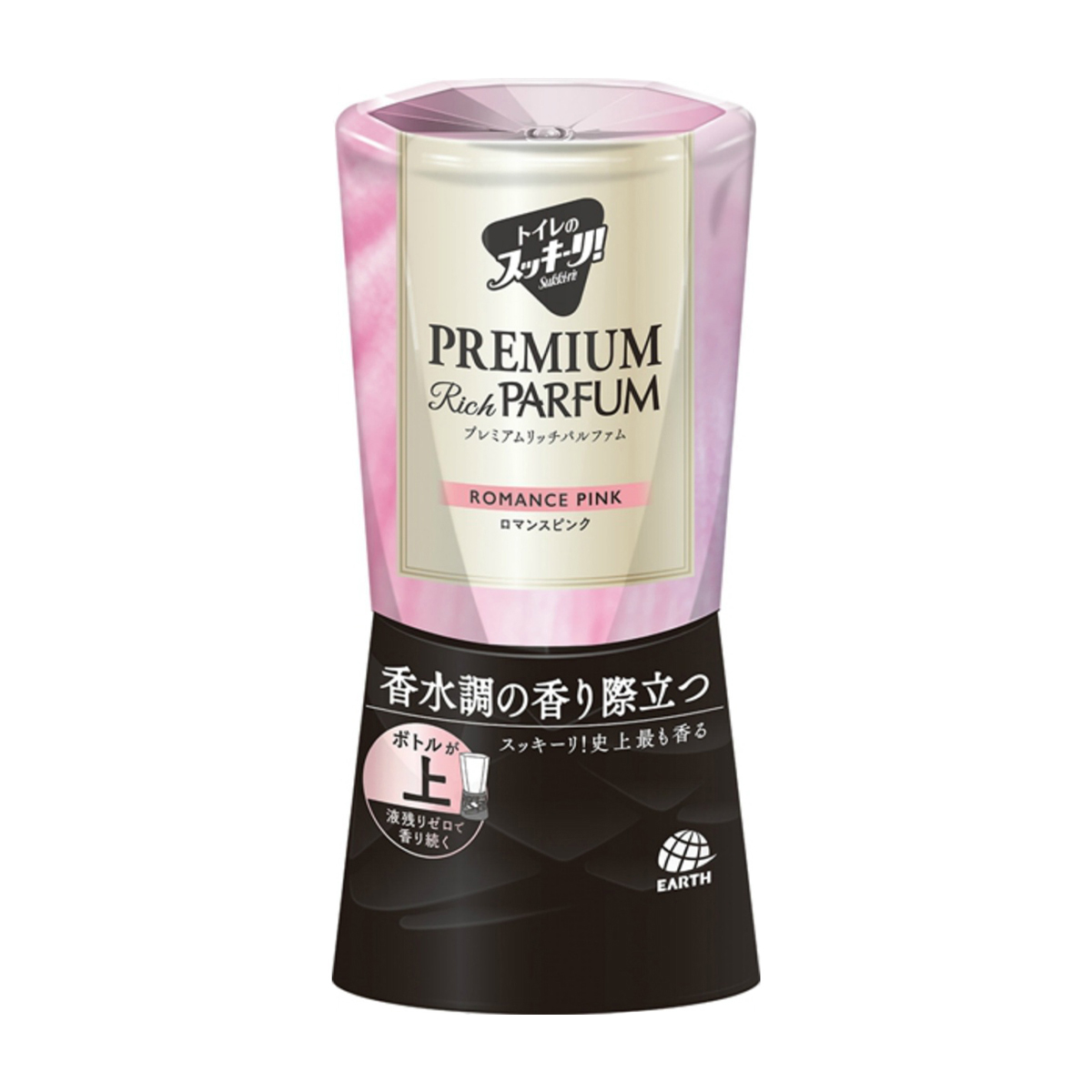 アース製薬　トイレノスッキーリ！Ｓｕｋｋｉ－ｒｉ！　プレミアムリッチパルファム　ロマンスピンク　４００ｍＬ