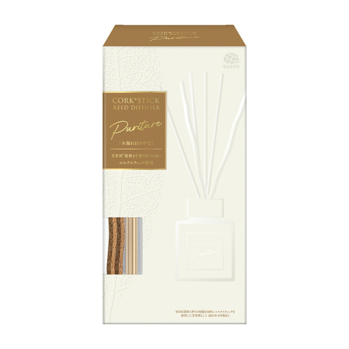 アース製薬　Sukki-ri! CORK+STICK -Puriture- 「木漏れ日の中で」　１００ｍＬ