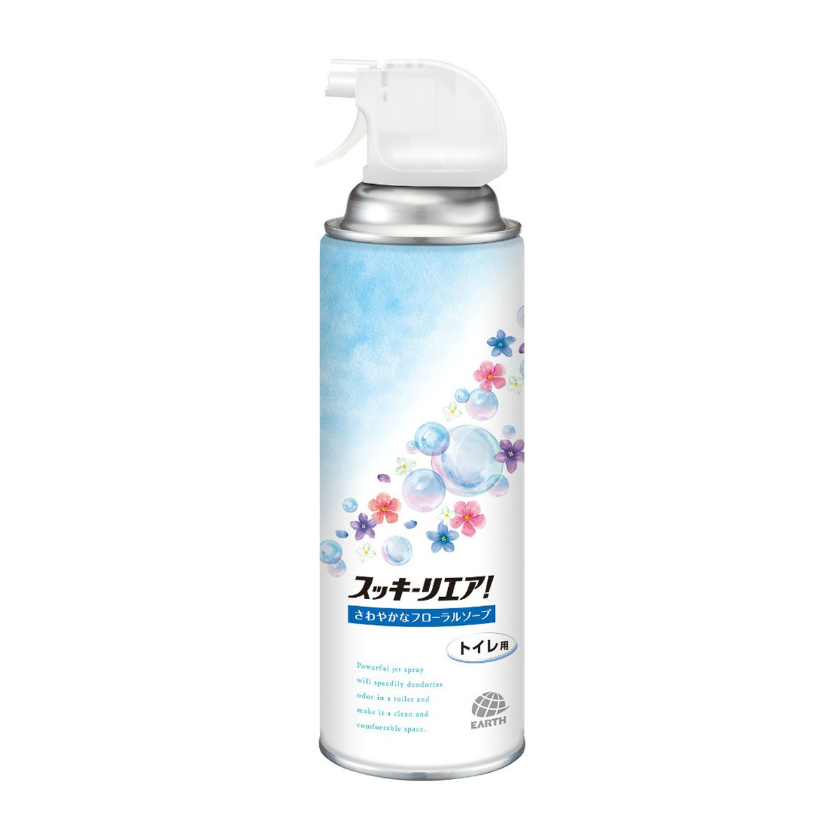 アース　スッキーリエアトイレ用さわやかなフローラルソープ　３５０ｍＬ