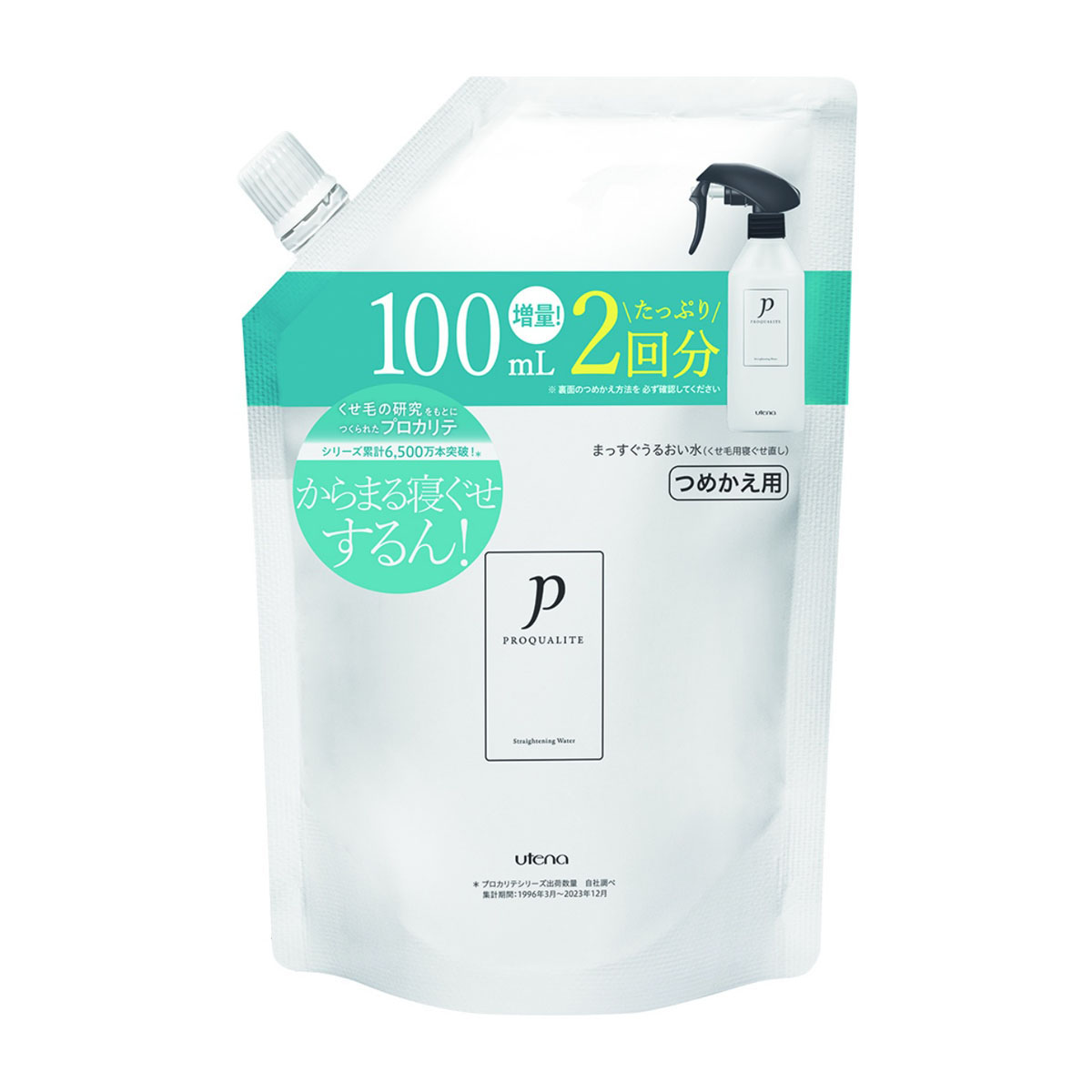 ウテナ　プロカリテ　まっすぐうるおい水（つめかえ用）　５００ｍＬ