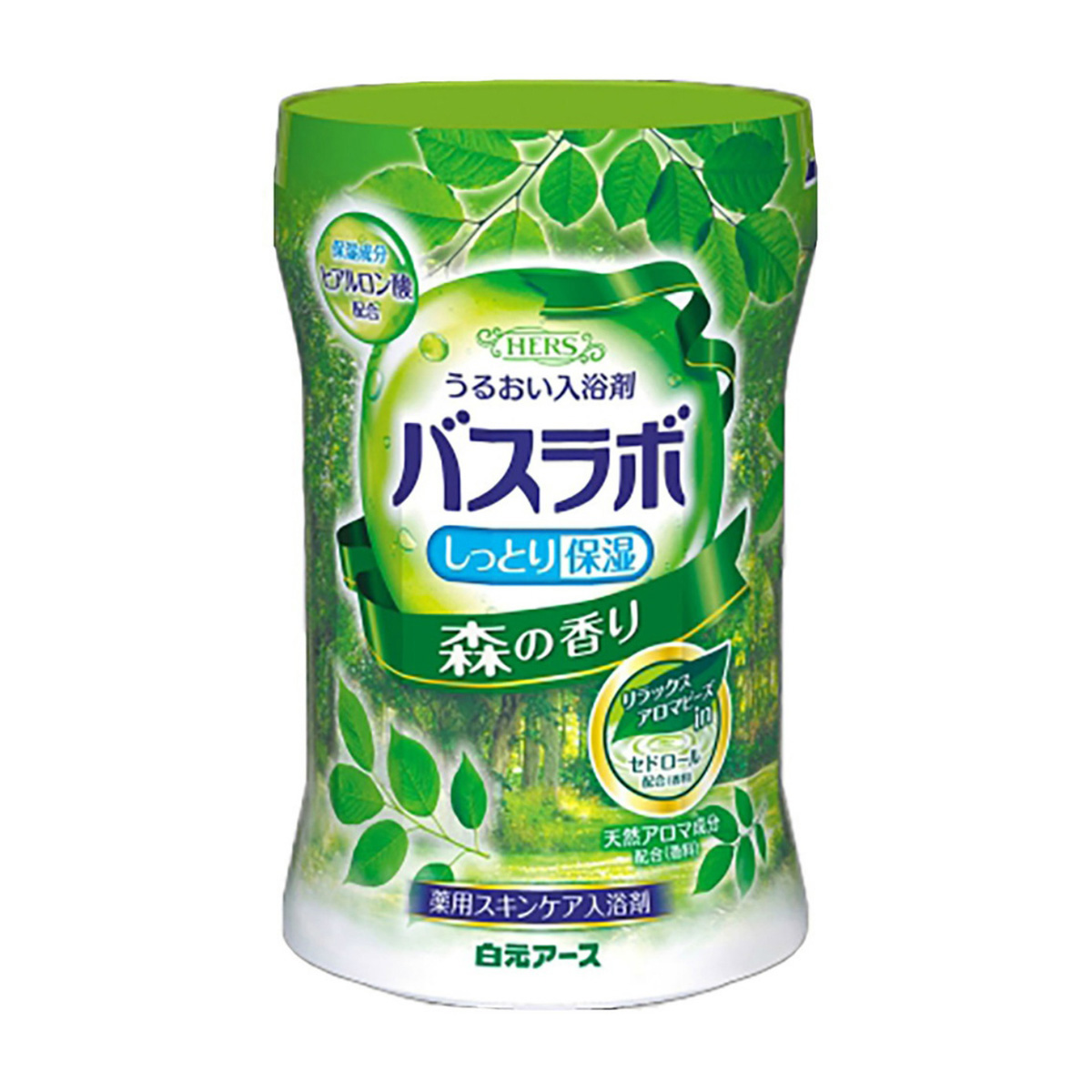 白元アース　ＨＥＲＳバスラボボトル　森の香り　５４０Ｇ