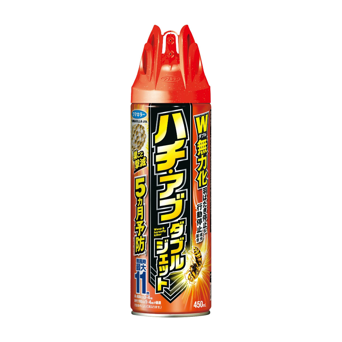 フマキラー　ハチ・アブダブルジェット　４５０ｍＬ