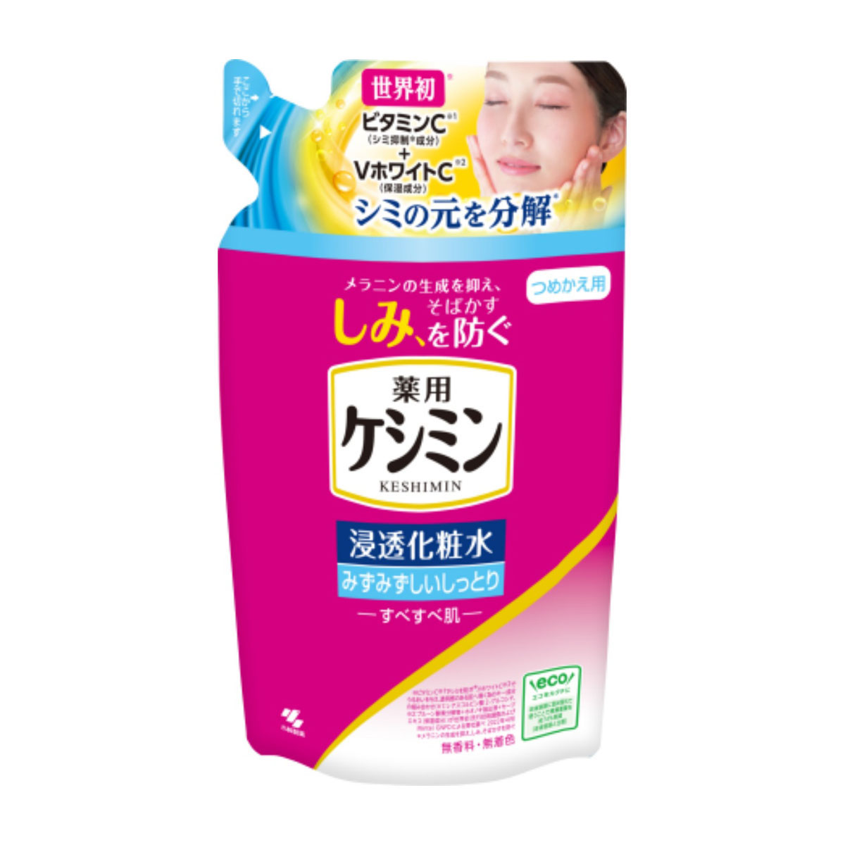 小林製薬　ケシミン浸透化粧水みずみずしいしっとり詰替用　１４０ｍｌ