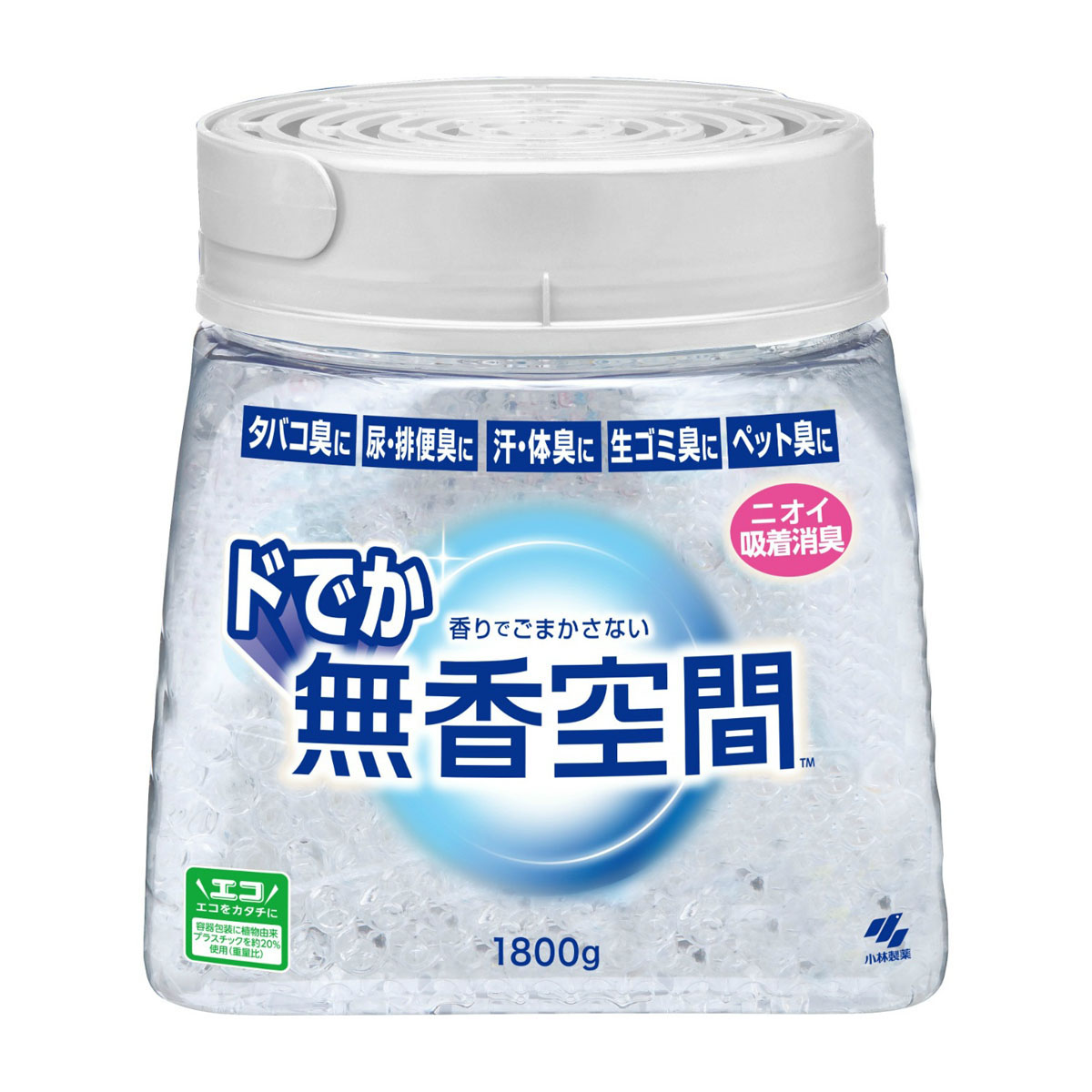 小林製薬　ドでか無香空間無香料　１８００Ｇ