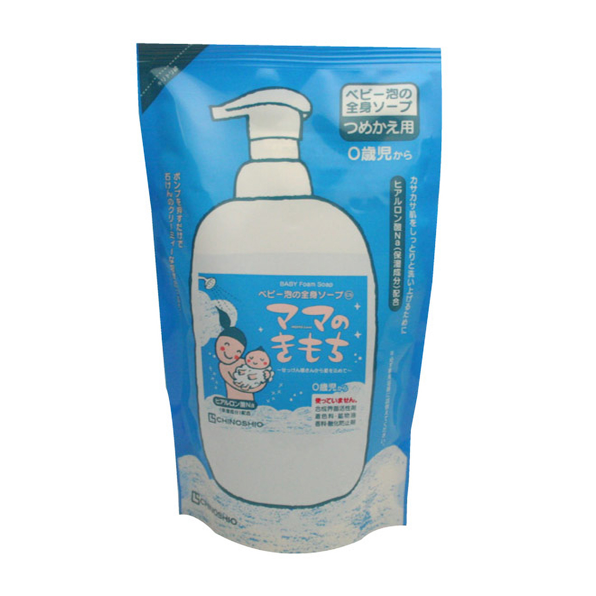 地の塩社　ママのきもち　ベビー泡の全身ソープＣＳ　詰替用　２８０ｍｌ