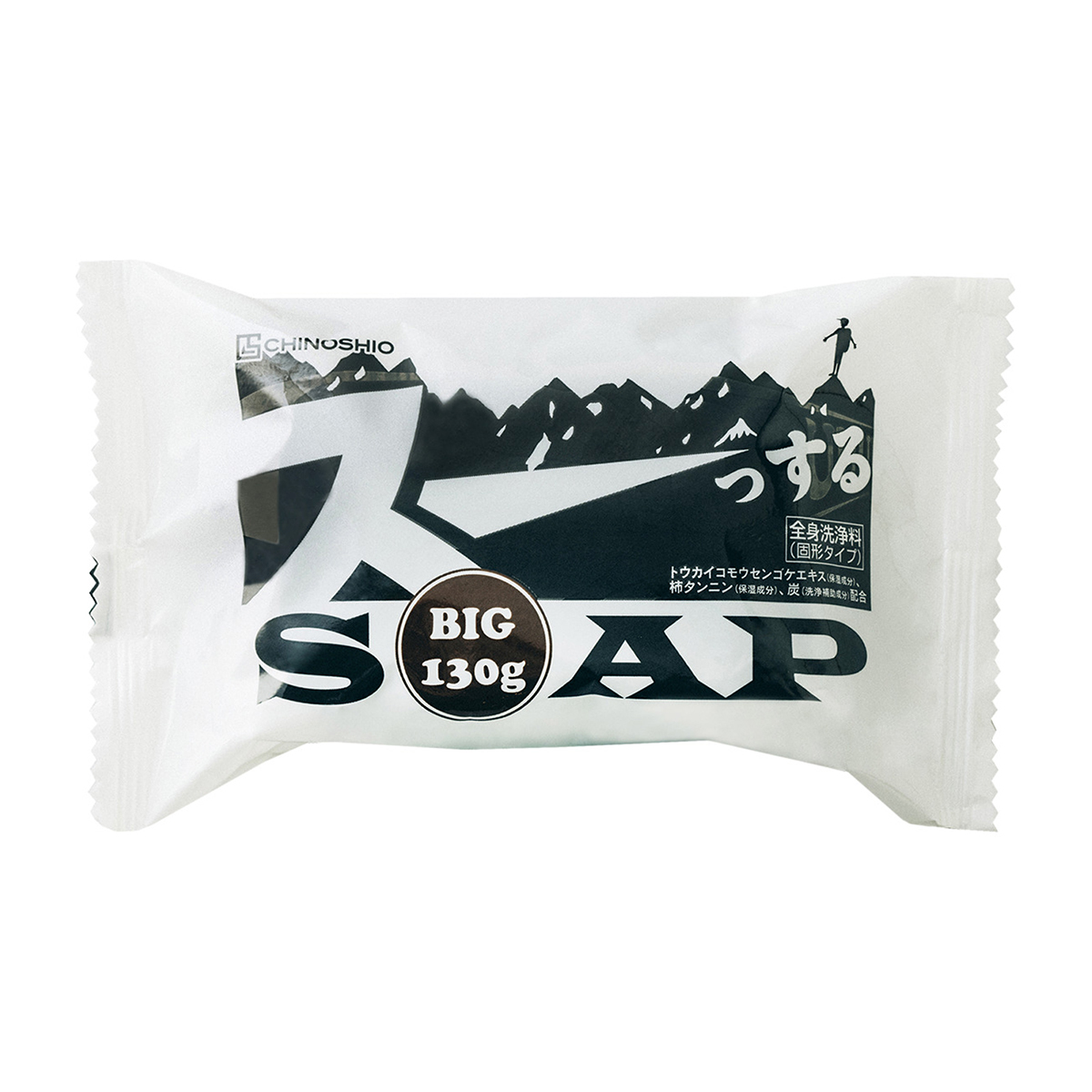 地の塩社　スーっするせっけん　１個