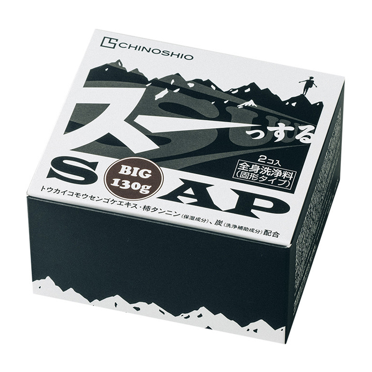 地の塩社　スーっするせっけん　２個入