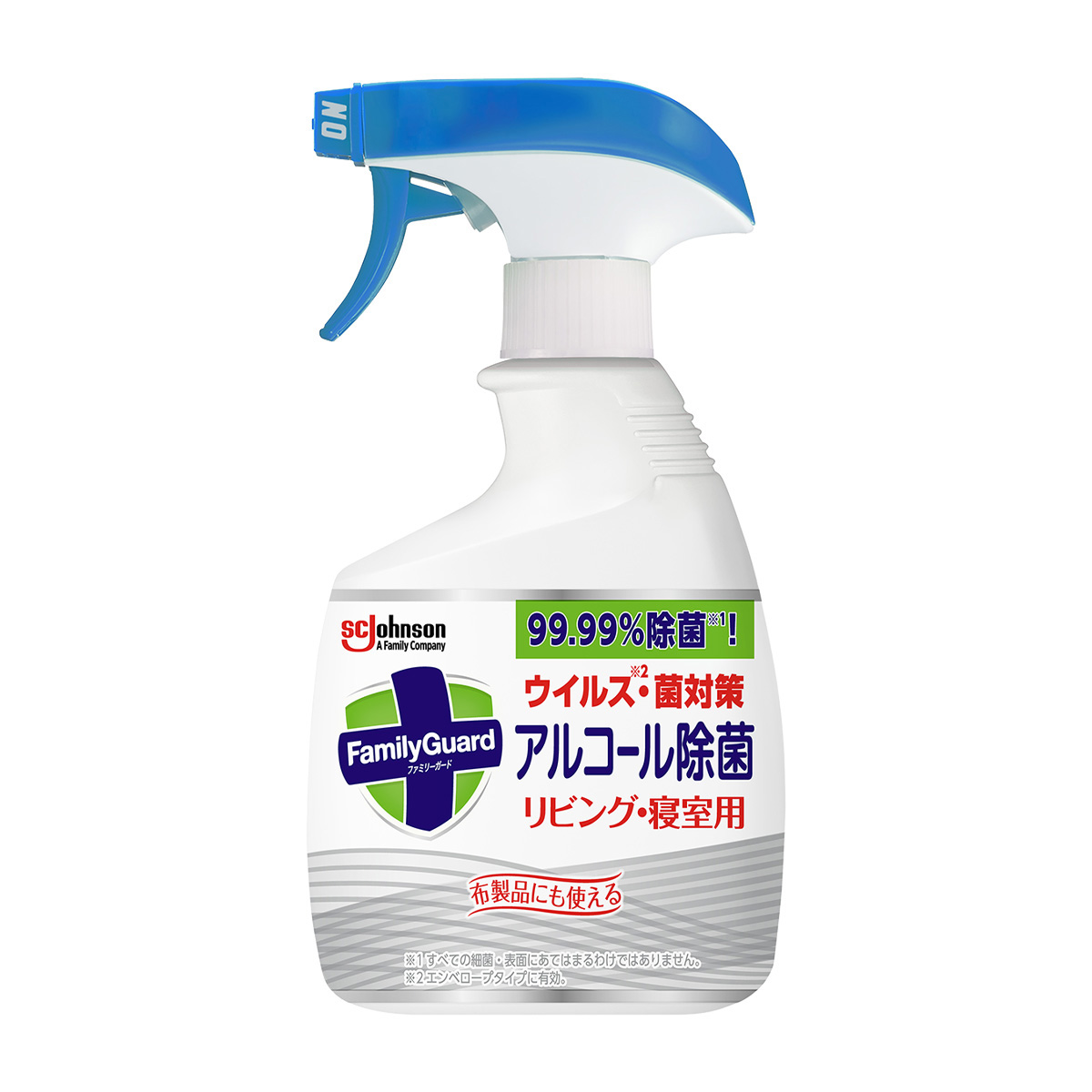 ジョンソン　ファミリーガード　アルコール除菌　リビング・寝室用　本体　４００ＭＬ