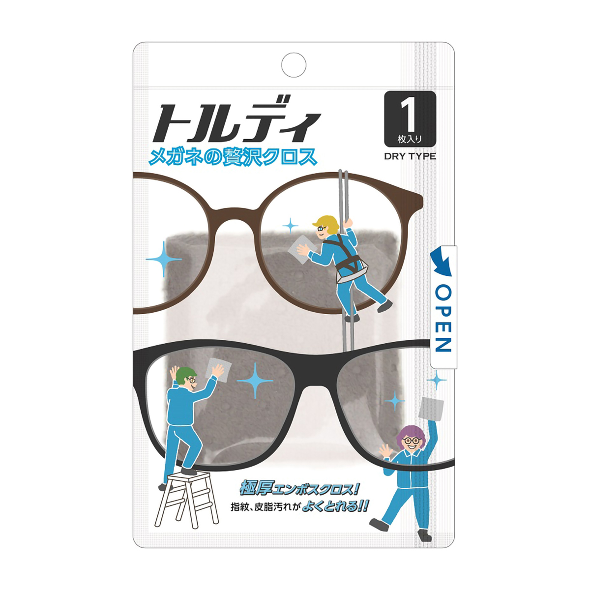 ソフト９９コーポレーション　メガネのぜい沢クロス　トルディ　1枚