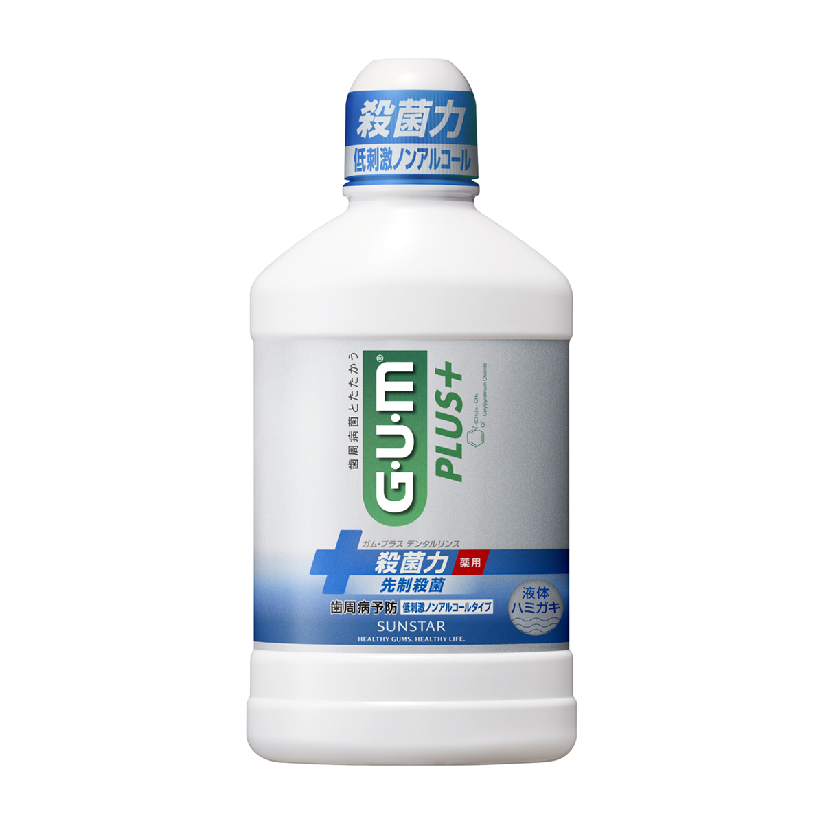 サンスター　ガム・プラスデンタルリンス低刺激ノンアルコールタイプ４５０ＭＬ