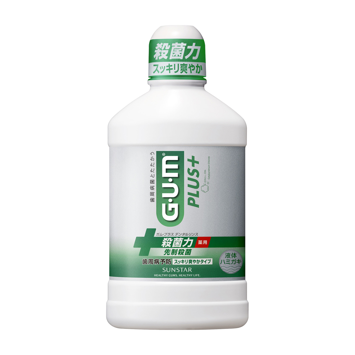 サンスター　ガム・プラスデンタルリンス　スッキリ爽やかタイプ４５０ｍＬ