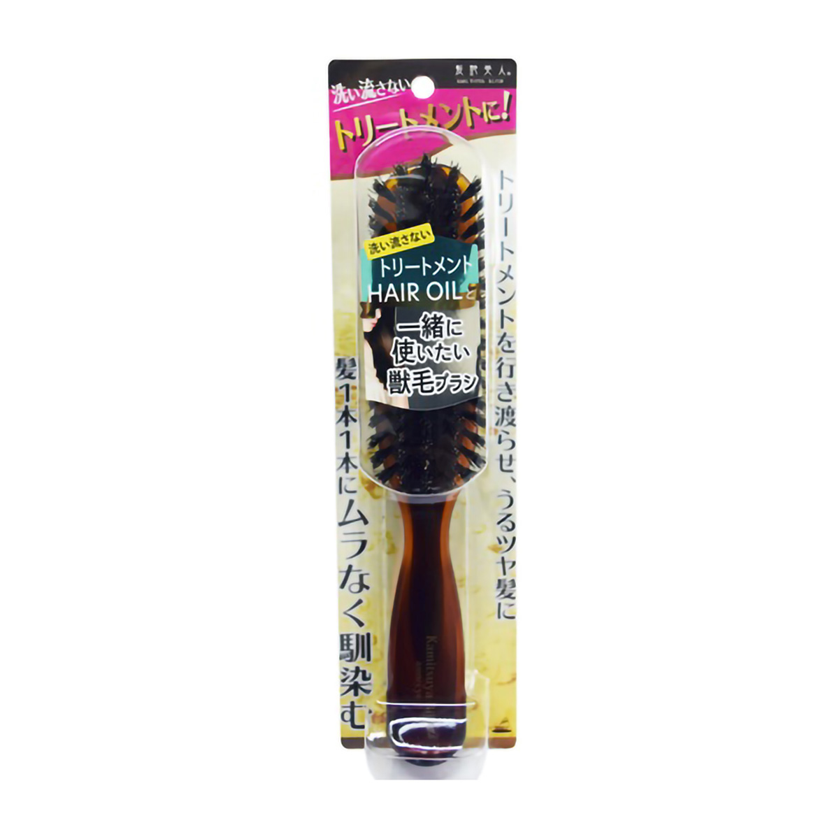 アヌシ　オイルが馴染む獣毛ブラシ　ＴＯＡー２０２