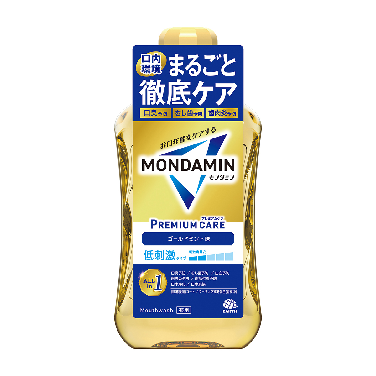 アース　モンダミン　プレミアムケア　ゴールドミント　１０００ｍｌ
