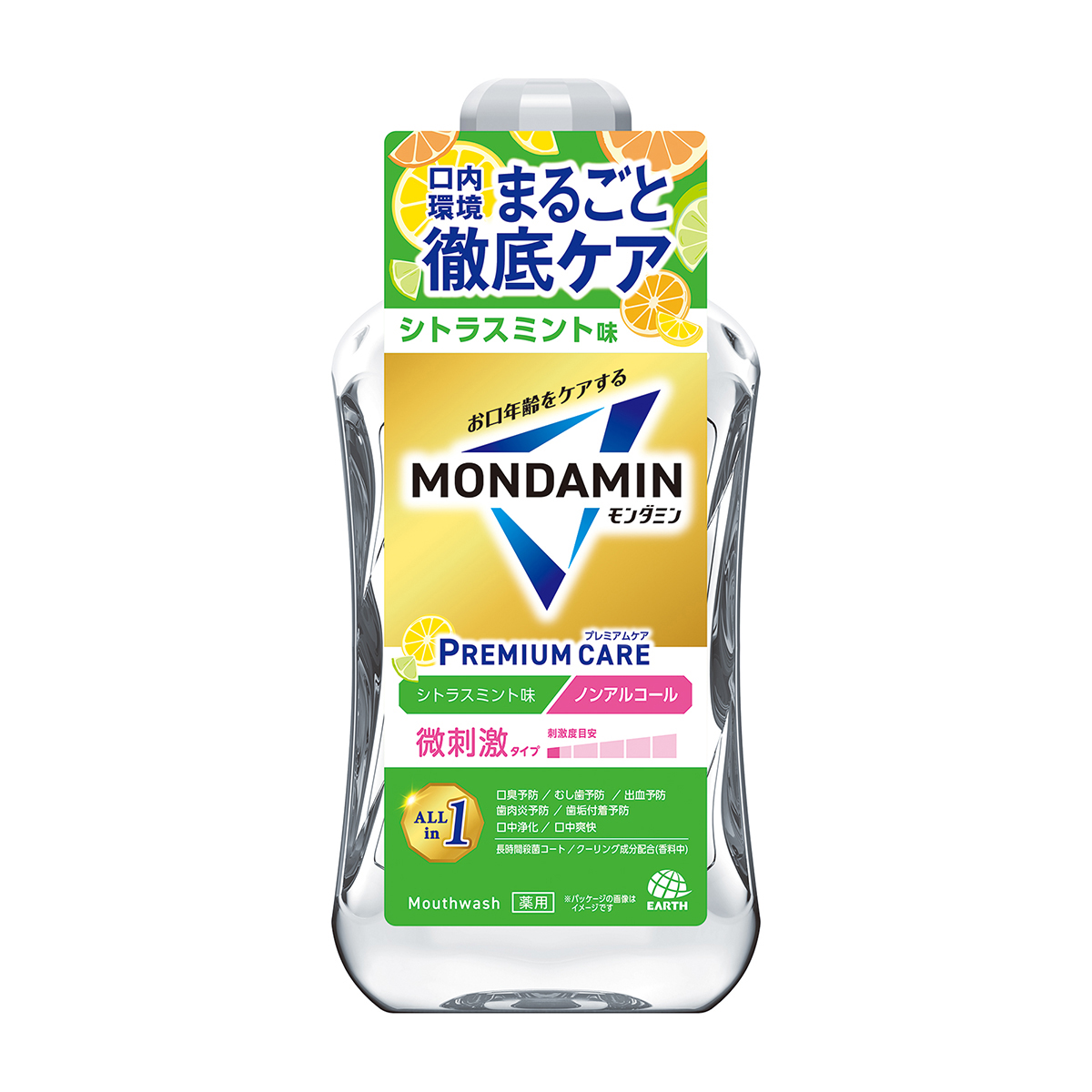 アース　モンダミン　プレミアムケア　シトラスミント　１０００ｍｌ