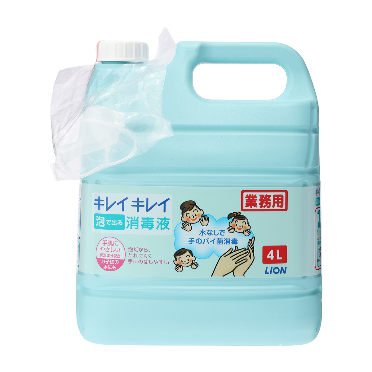 業務用 キレイキレイ薬用泡で出る消毒液 4L | かぜとゆきオンライン