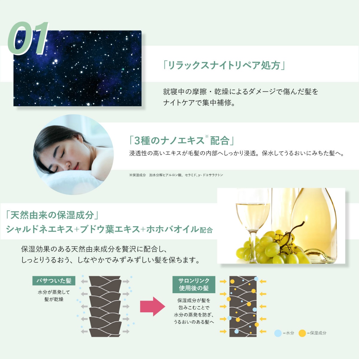 サロンリンク エクストラ トリートメント 爽やかで芳醇な甘さの