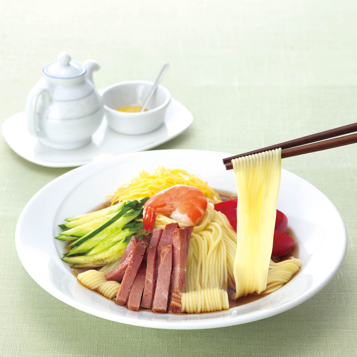 揖保乃糸　手延中華麺　龍の夢　冷し中華スープ付　12食入