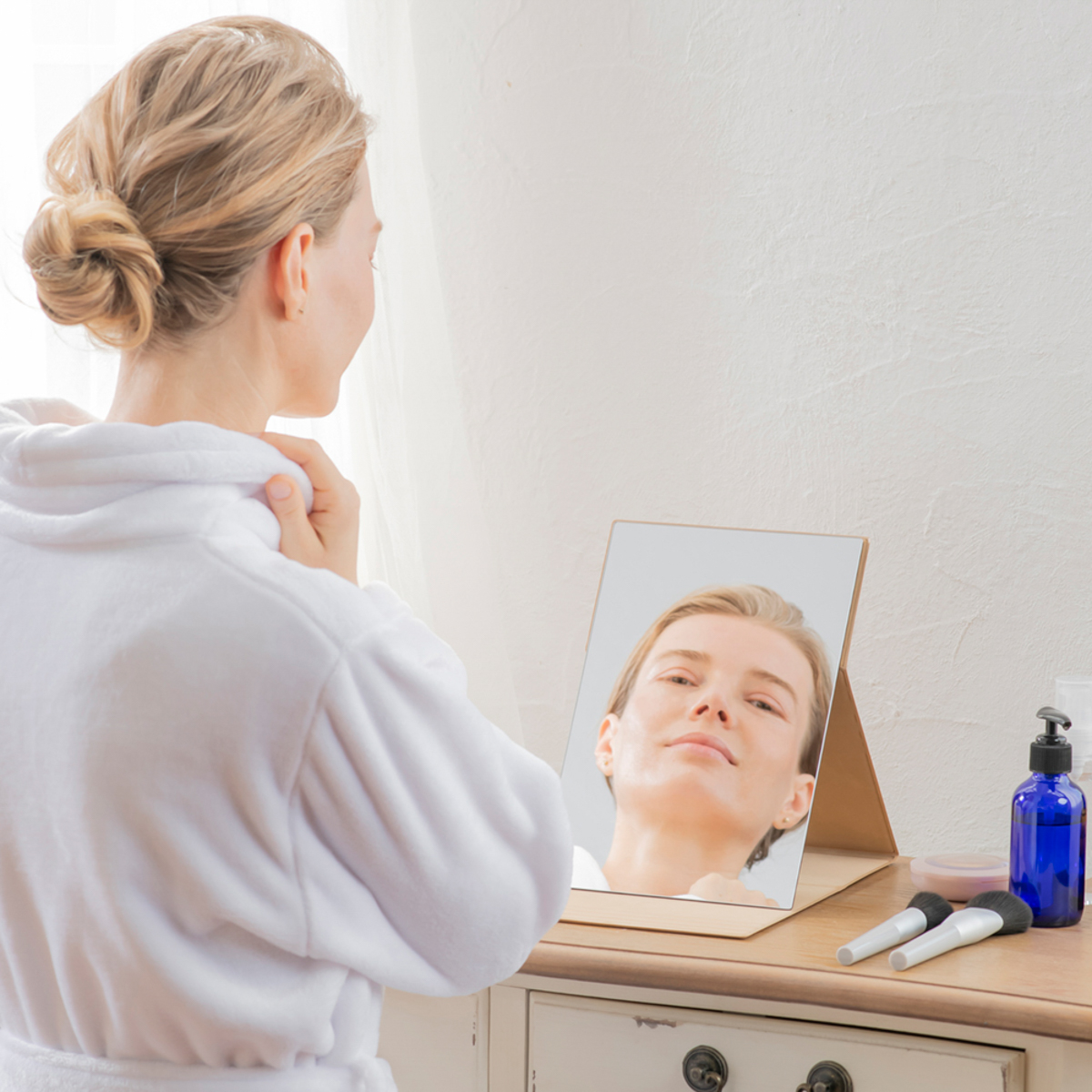 ナピュア 2WAYフォールディングミラー