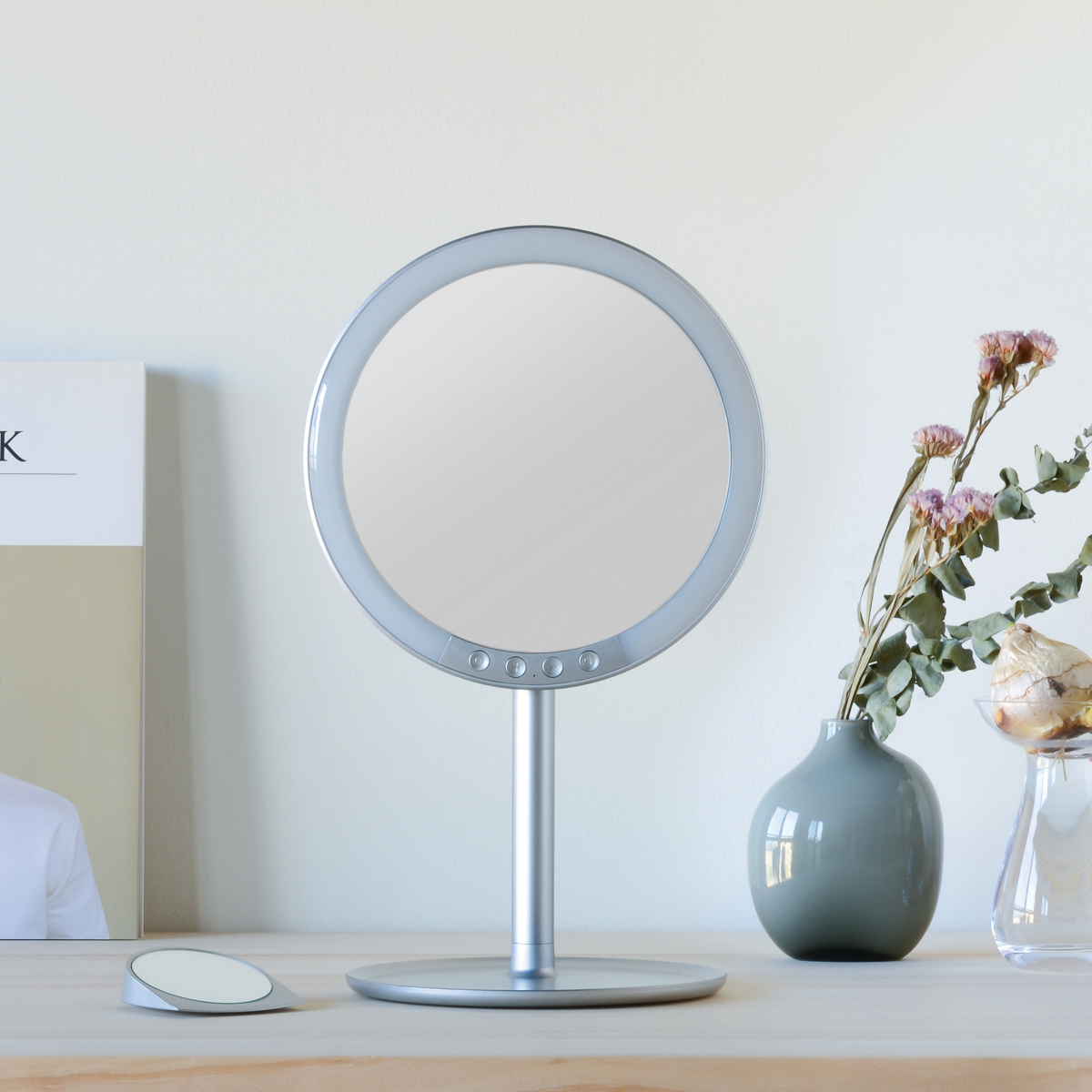 ナピュアLEDスタンドミラー