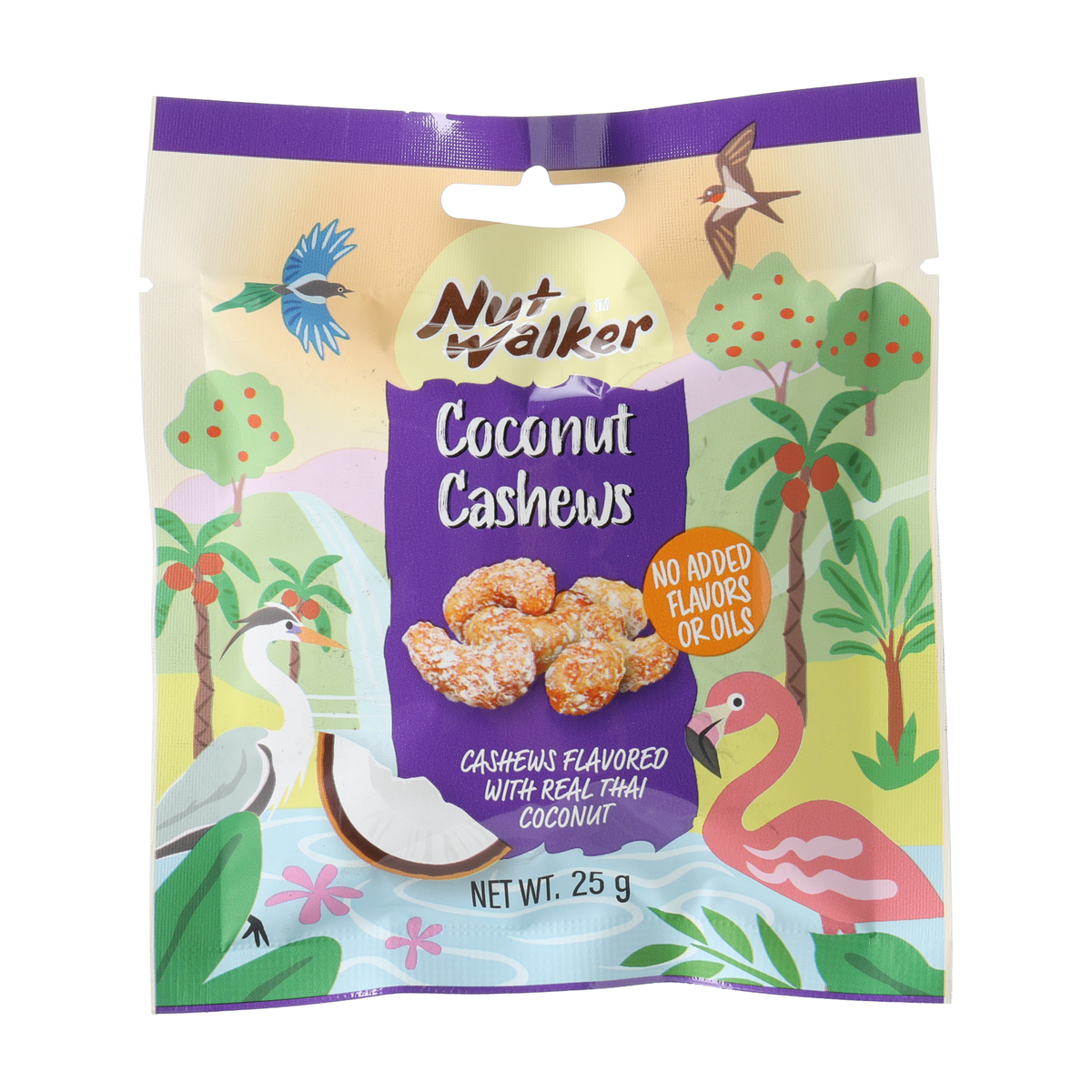 ナッツウォーカー　ココナッツ カシューナッツ　25g