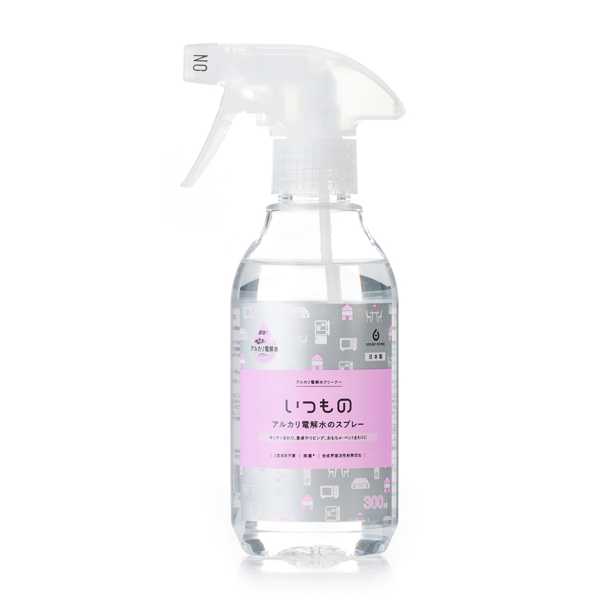 アルカリ電解水スプレー本体３００ｍｌ
