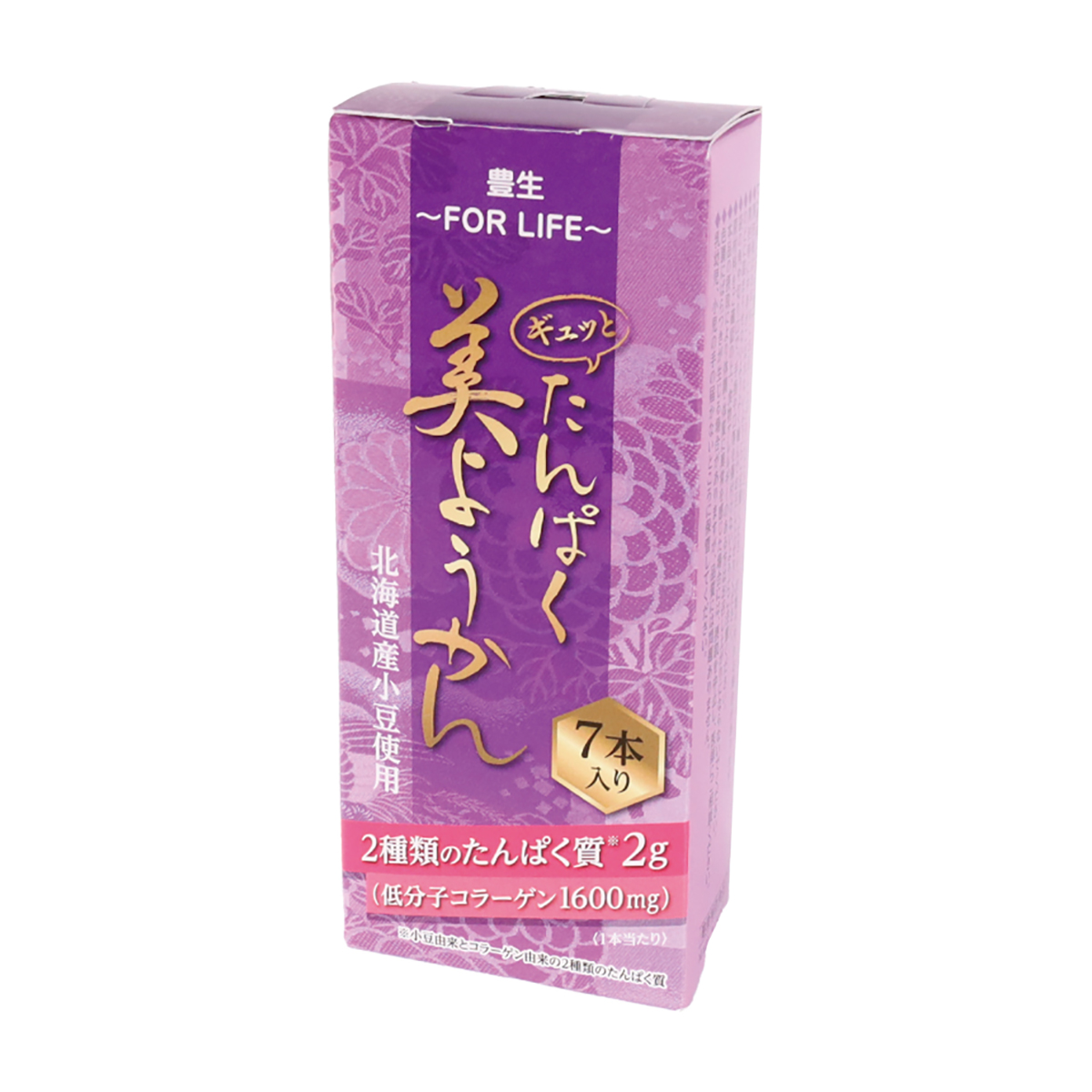 ギュッとたんぱく美ようかん