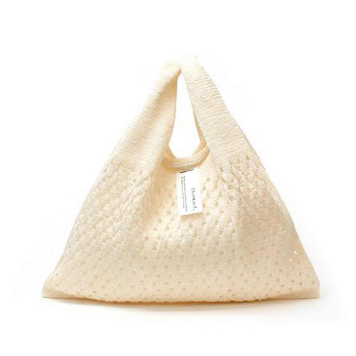 【ThinKniT】マルシェバック トライアングル ドット