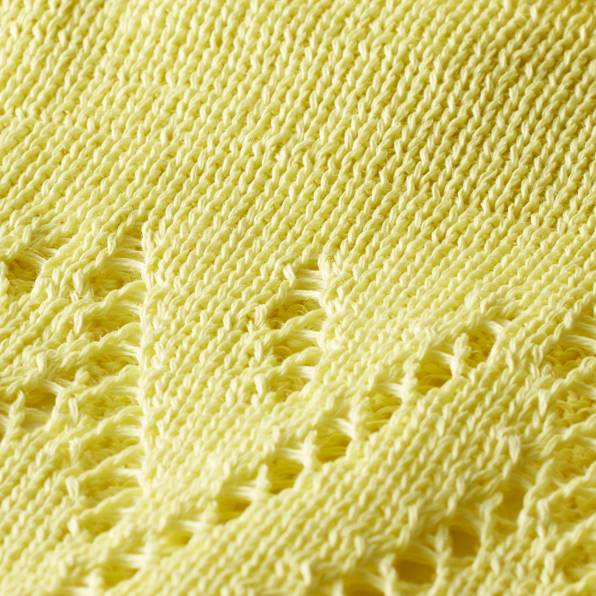 【ThinKniT】 マルシェバック トライアングル ダイヤ