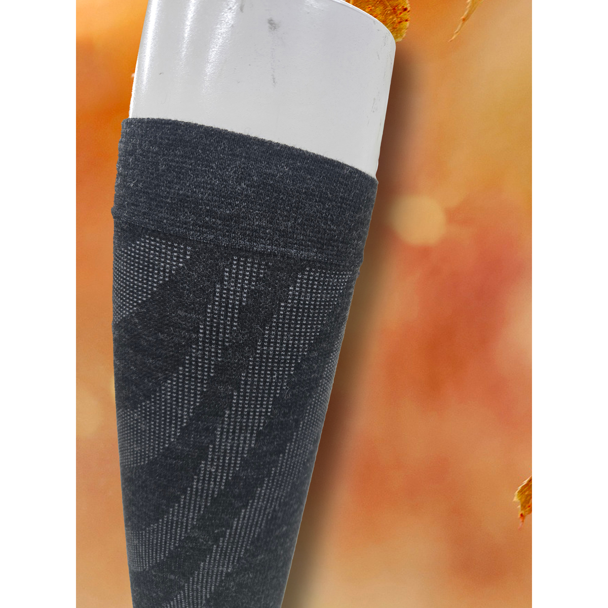 アイファン　発熱毛混ふくらはぎ着圧サポーター