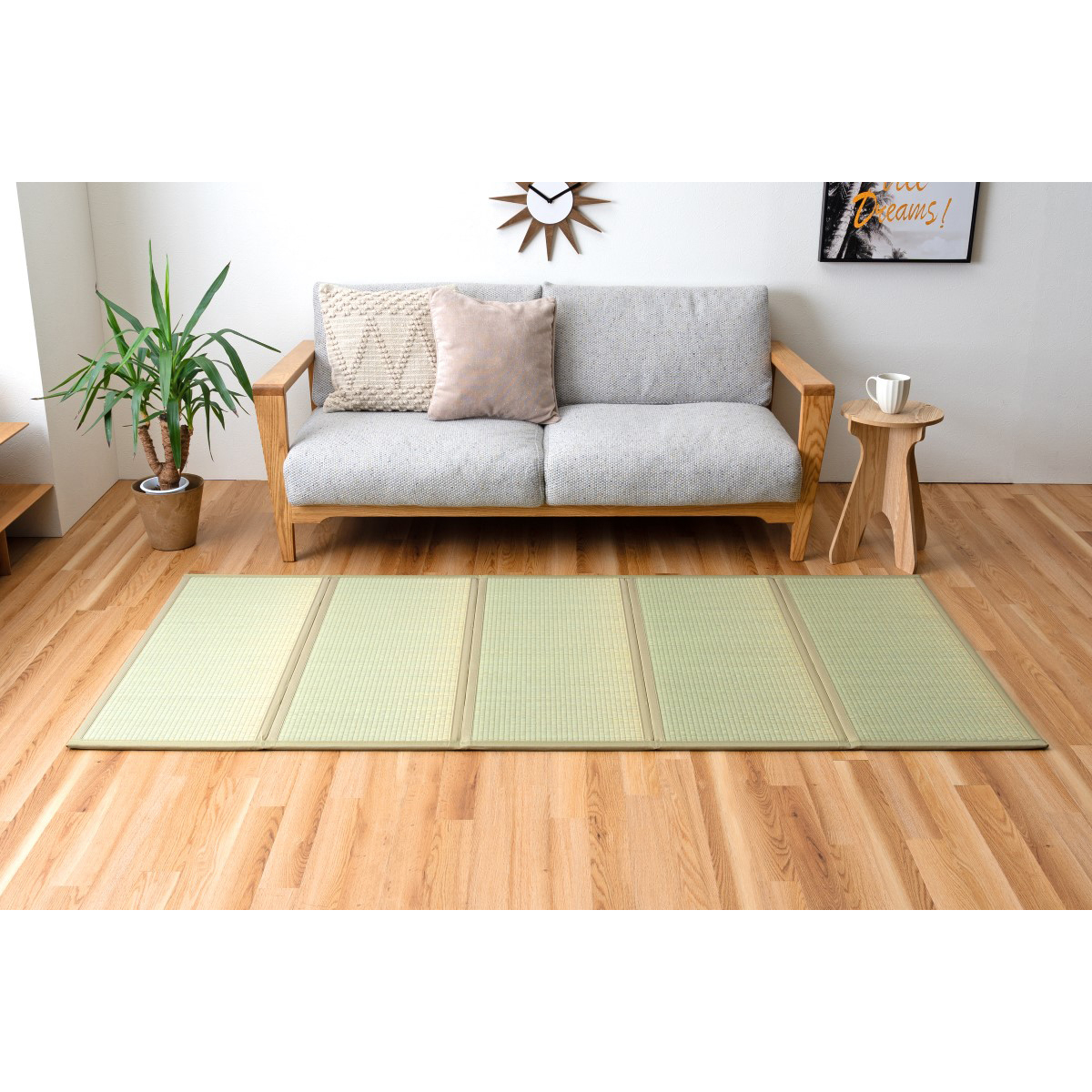 い草マットレス＿５連 100×210