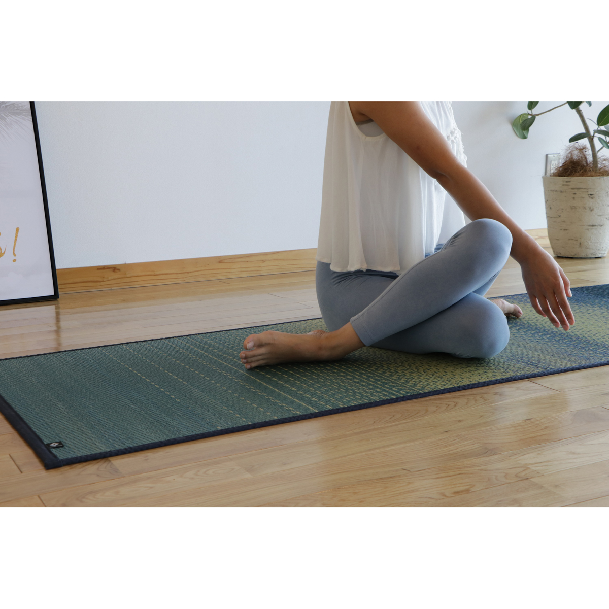 畳ヨガマット＿スカイシー 66×185