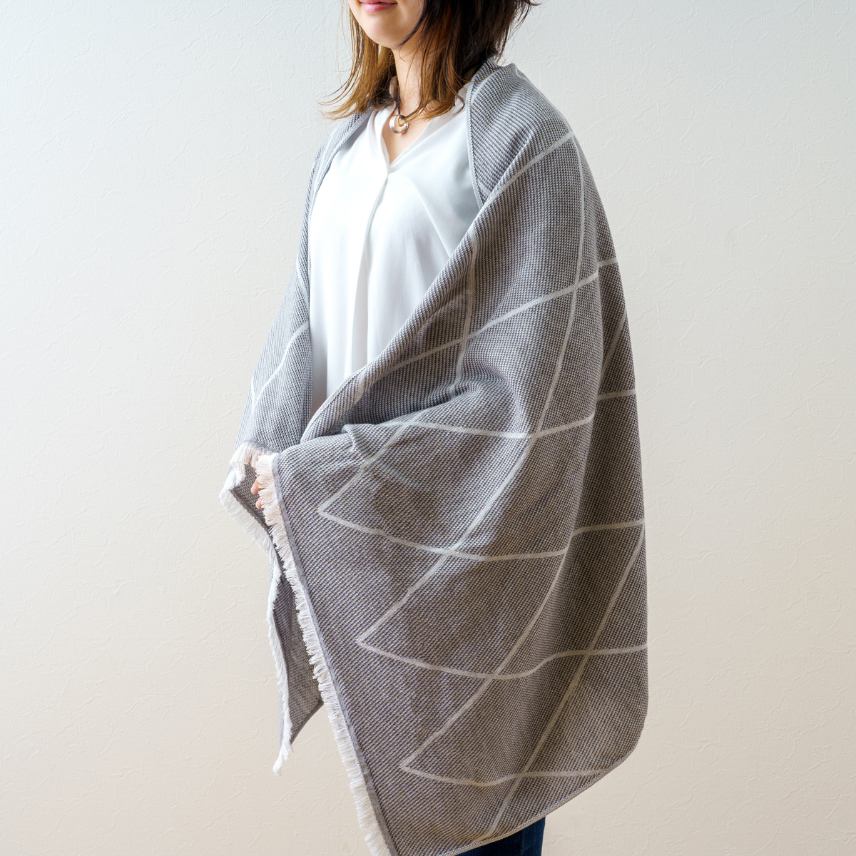 コットンブランケット＿渚 75×150