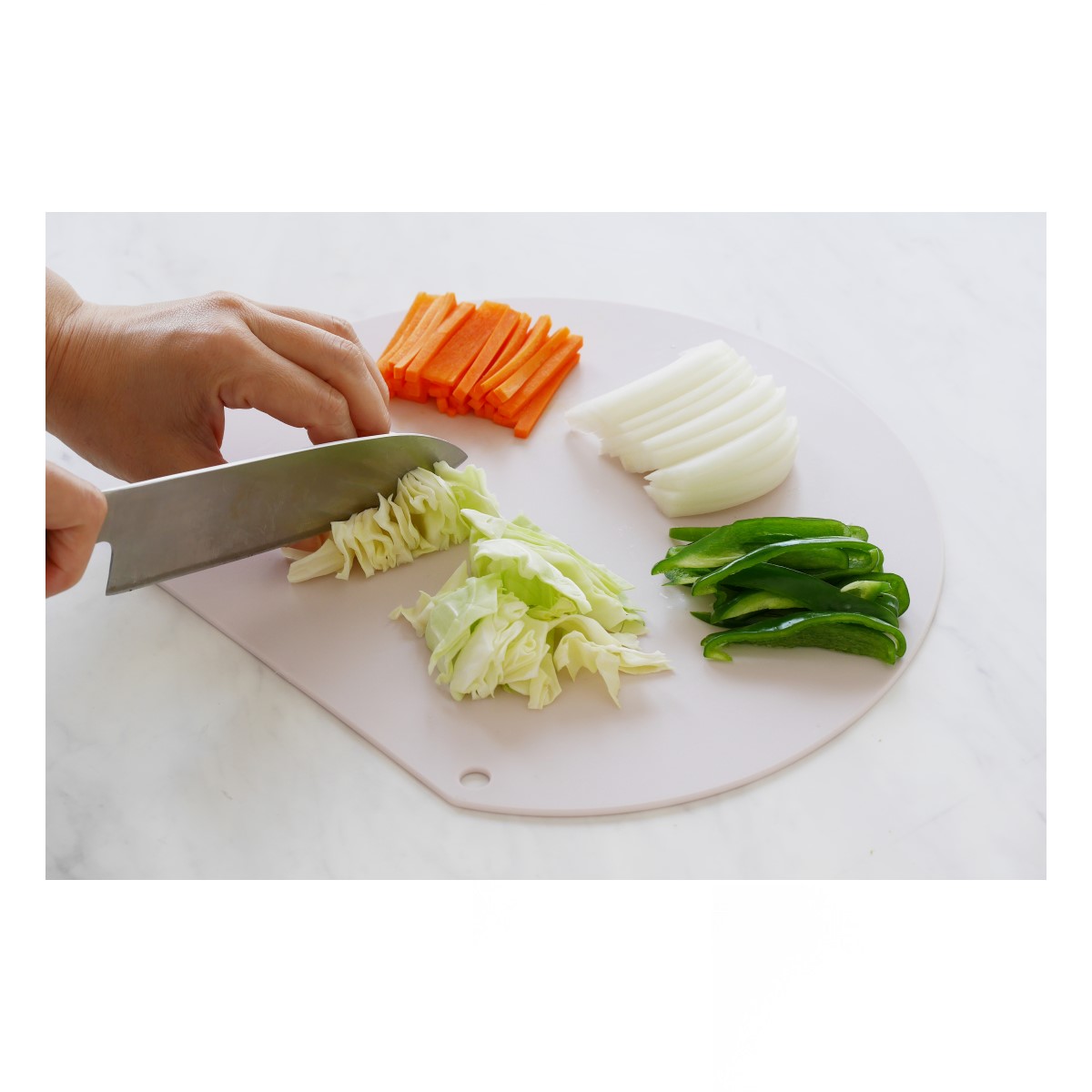 刃当たりなめらか抗菌まな板（ワイド）