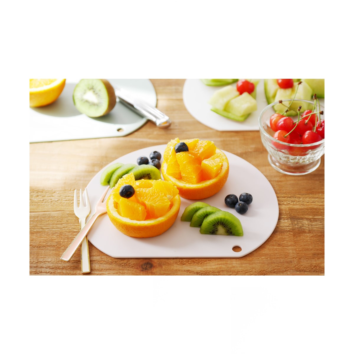 刃当たりなめらか抗菌まな板（ワイド）