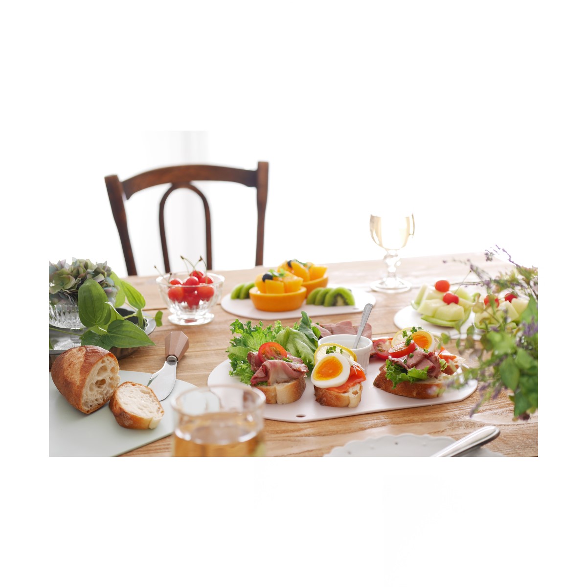 刃当たりなめらか抗菌まな板（ワイド）