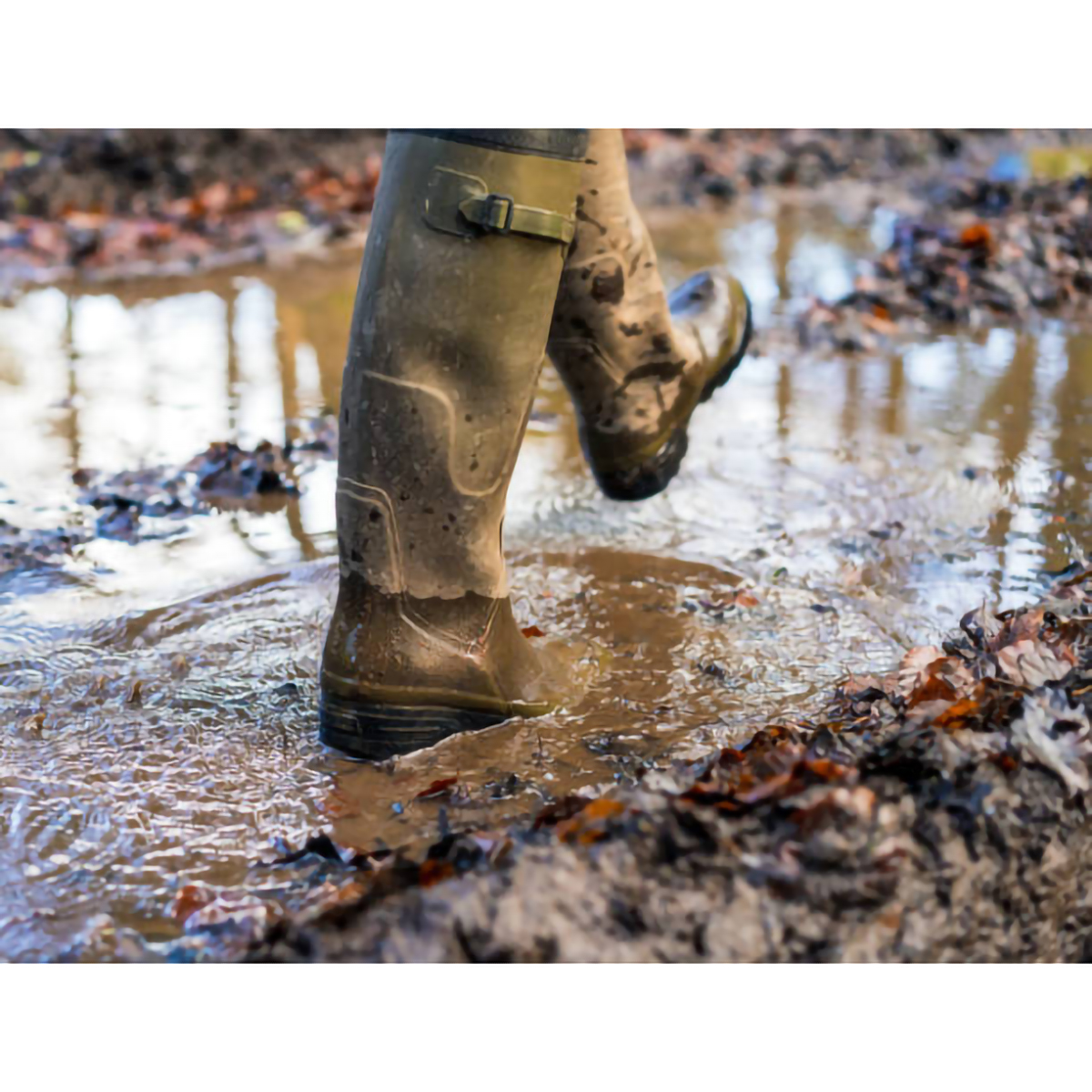 【ASHITOMOWORKING】長靴専用靴下 オリーブ