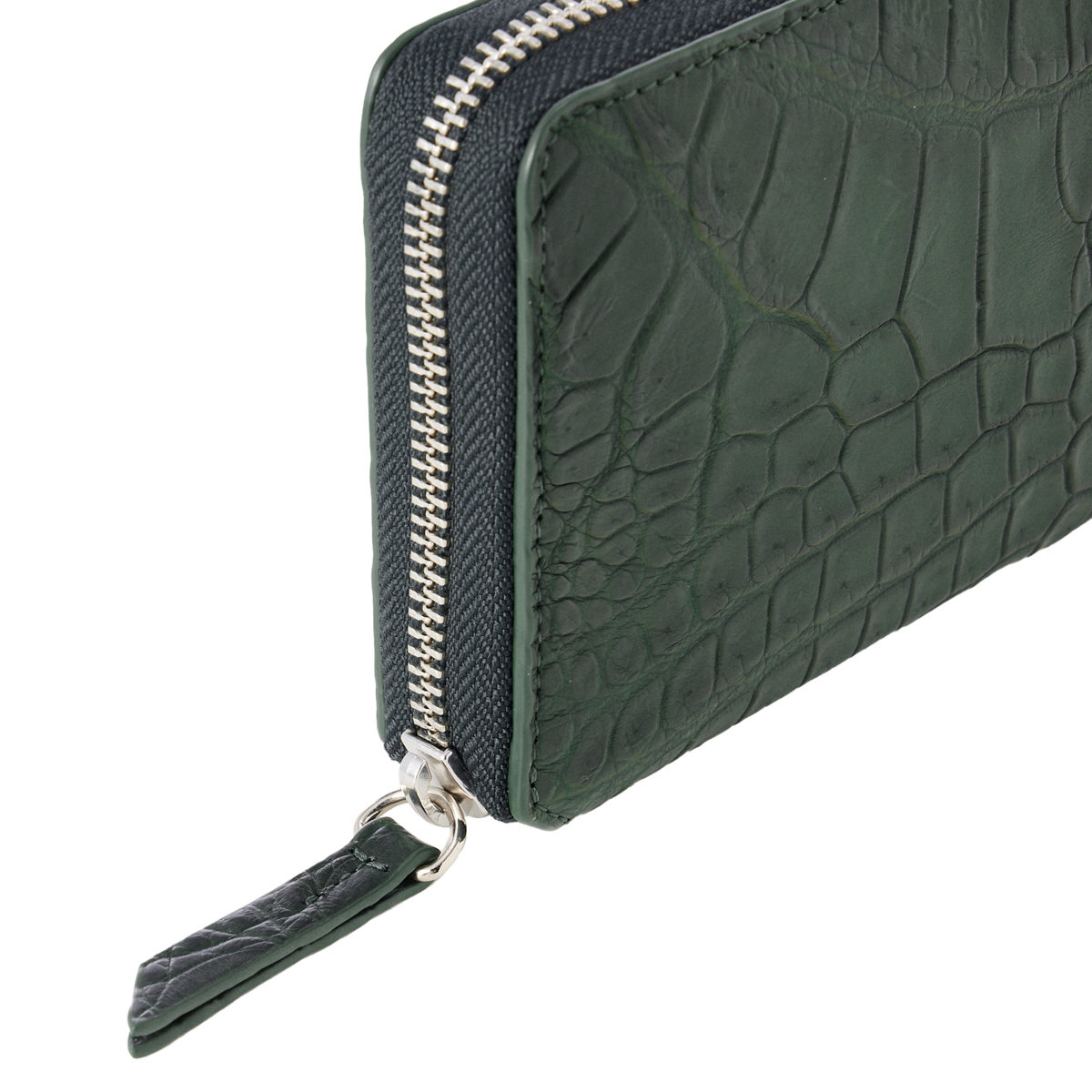 Creed crocodile ラウンドロングウォレット
