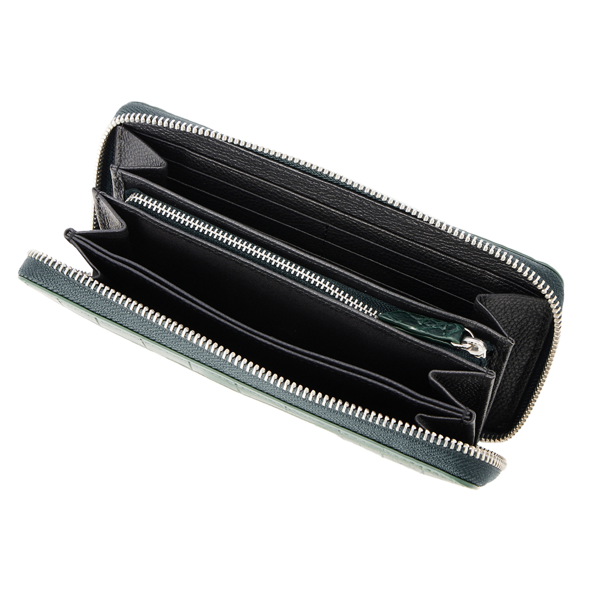 Creed crocodile ラウンドロングウォレット